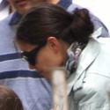 Katie Holes And Suri Cruise Leave Miami