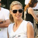 Heidi Klum Flaunts Her Fit Bod At "Summer Run"