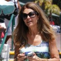 Maria Shriver Shops In Malibu