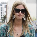 Nicky Hilton Goes Shopping In Purple Jeans