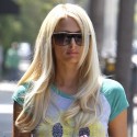 Paris Hilton Looks Gorgeous After Leaving The Salon