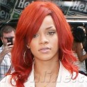 Rihanna Flaunts Her Red Hair