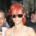 Rihanna Shows Her Fans Some Love In NYC