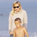 Reese Witherspoon And Her Family Hand Out In Malibu