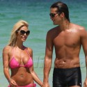 Shauna Sand Shows Off Her Bangin' Bod On The Beach