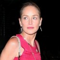 Sharon Stone Looks Sexy In Red Dress