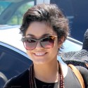 Vanessa Hudgens Heads To The DMV