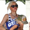 Gwen Stefani Grabs Zuma