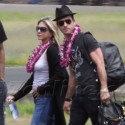 Jennifer Aniston And Justin Theroux Arrive In Hawaii