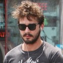 Shia LaBeouf Steps Out Sporting A Shaggy New Beard In LA