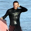 The Beckhams Go Boogie Boarding