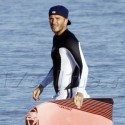 David Beckham And The Boys Hit The Surf