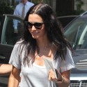 Courteney Cox Does Lunch With A Friend In Beverly Hills 
