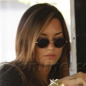 Demi Lovato Goes Goth In Beverly Hills