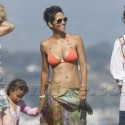 Halle Berry Celebrates Her Birthday On The Beach