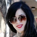 Kat Von D Smiles Her Way Through LA