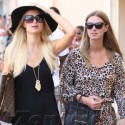 Paris And Nicky Hilton Shop In Saint-Tropez