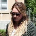 Hilary Duff Heads to Pilates