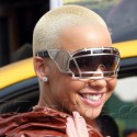 Amber Rose Smokes In NYC