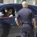 Eva Mendes Gets Pulled Over