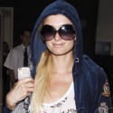 Paris Hilton Cruises Through LAX