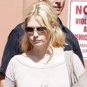 January Jones Steps Out With Baby Xander