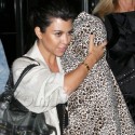 Kourtney Carries Mason In NYC