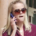 Reese Witherspoon Sports A Head Bandage At CVS