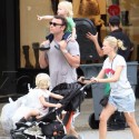 Naomi Watts And Liev Schrieber Spend The Day With Sons