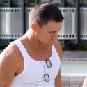 Channing Tatum Shows Off His Shoulders
