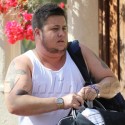 Chaz Bono Grabs His Dry Cleaning