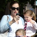 Jennife Garner Takes Her Girls To Dance