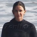 Courteney Cox Hits The Beach In Malibu
