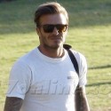David Beckham Takes Cruz To Soccer Practice