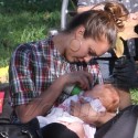 Jessica Alba Takes Haven And Honor To A Birthday Party