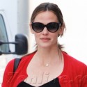 Jennifer Garner Wears Red In Santa Monica