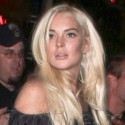 Lindsay Lohan Attends An Event At Supper Club