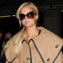 Paris Hilton And Katherine Heigl Wear Oversized Coat