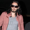 Russell Brand Stops By The Elephant Stages In Hollywood