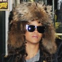 Rihanna Gets Coffee In Amsterdam
