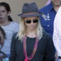 Reese Witherspoon And Family Attend Sunday Service