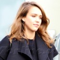 Jessica Alba Bundles Up In Beverly Hills