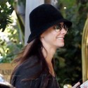 Sandra Bullock Is All Smiles On Her Way In To The Four Seasons