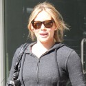 Hilary Duff And Her Baby Bump Run Errands In Toluca Lake