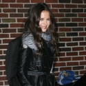 Katie Holmes Visits Late Night With David Letterman