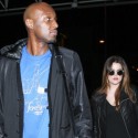 Khloe And Lamar Cruise Through LAX