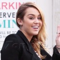 Miley Cyrus Stops By Best Buy In Hollywood