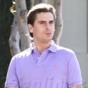 Scott Disick Takes A Stroll In Calabasas