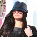 Paris Hilton Goes Brunette In Beverly Hills