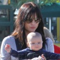 Selma Blair And Son Arthur Go On The Merry-Go-Round
